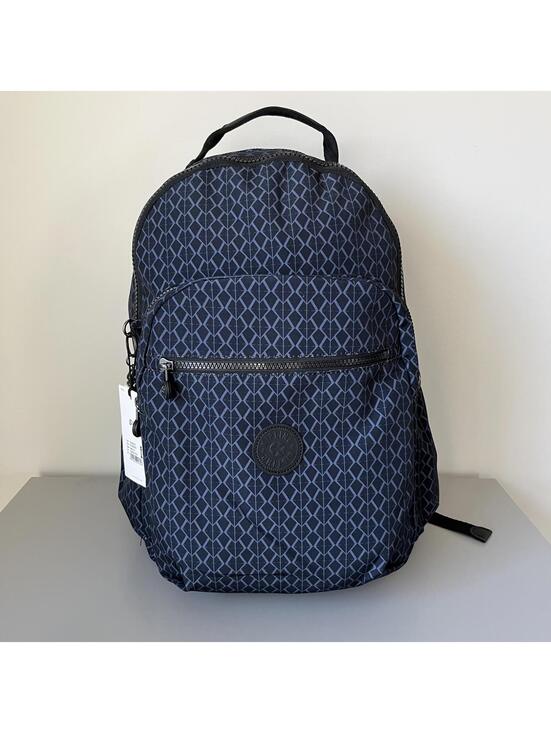 Kipling Handbags - Kipling Seoul Up 17" Laptop Extra Large Backpack in Signature Emb NWT